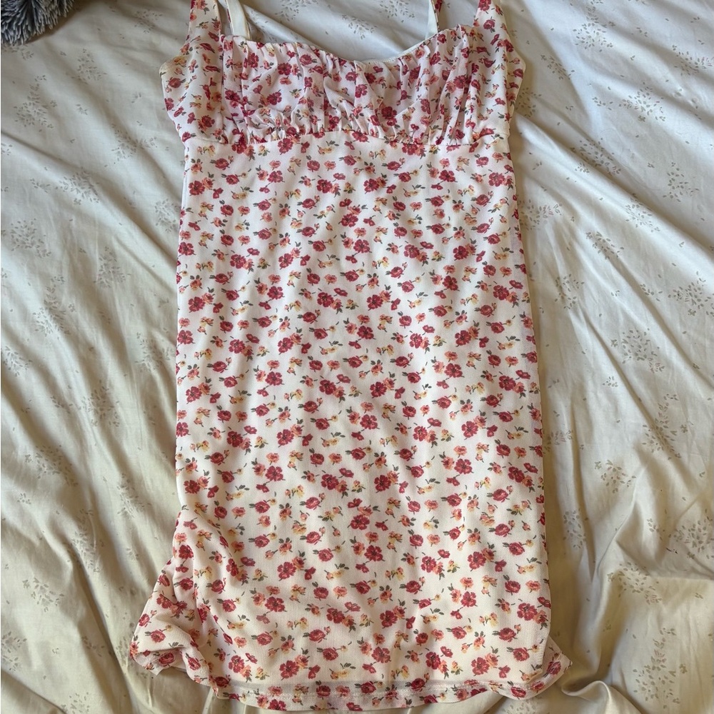 Floral Print Women's Dress